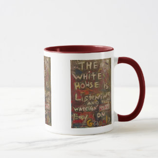 Caneca a casa branca está ouvindo II