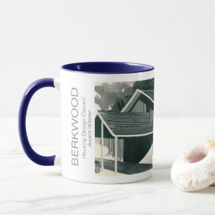 Caneca A Casa Moderna do Século de Médio de Berkwood Mug