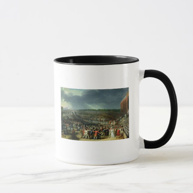 Caneca A celebração da federação (Direita)