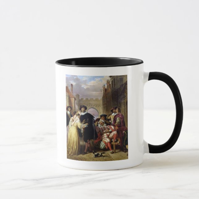 Caneca A cena final 'de Les Fourberies de Scapin' (Direita)