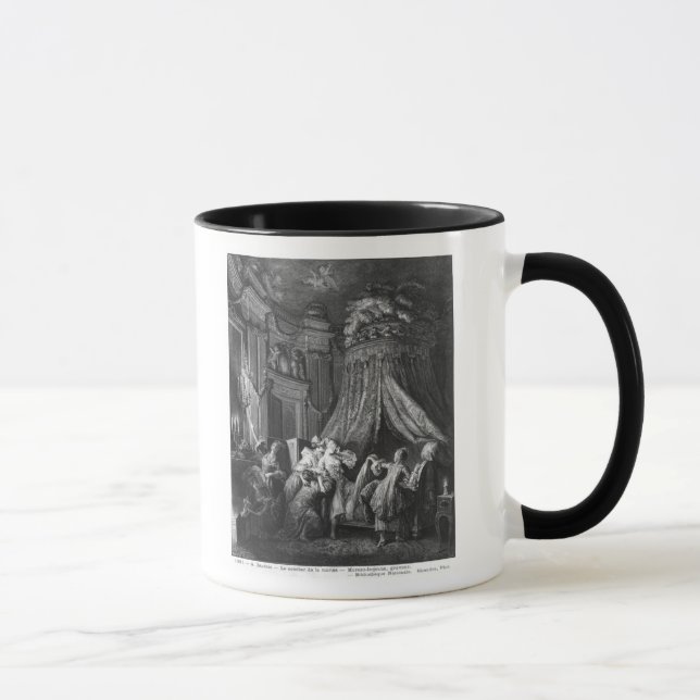 Caneca A cerimónia da ir-à-cama da noiva (Direita)