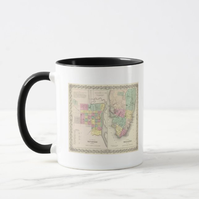 Caneca A Cidade De Savannah Georgia (Esquerda)
