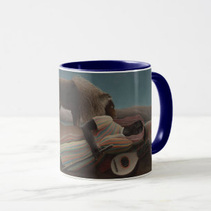 Caneca A Cigana Adormecida de Henri Rousseau, Arte Antigo