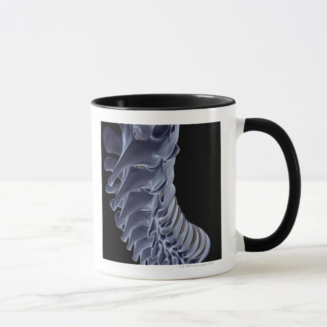 Caneca A coluna vertebral (Direita)
