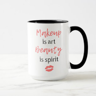 Caneca A composição é beleza da arte é espírito