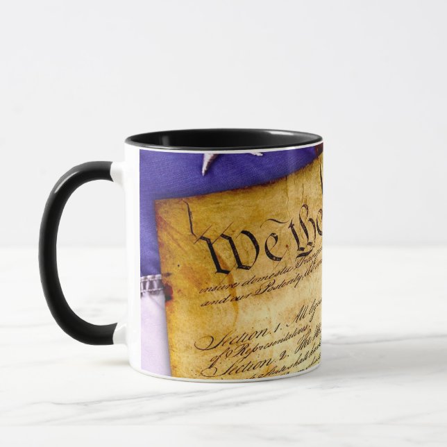 Caneca A Constituição Americana (Esquerda)