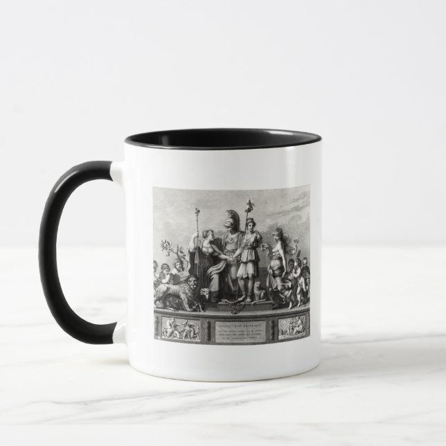 Caneca A constituição francesa (Esquerda)