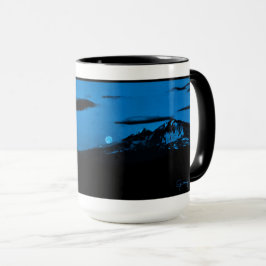 Caneca A Copa da Lua Azul
