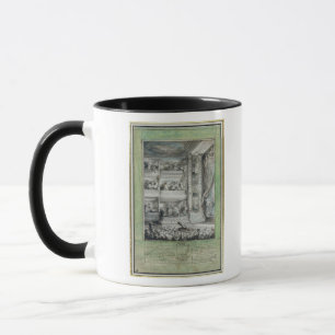 Caneca A coroação de Voltaire no teatro Francais