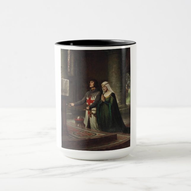 Caneca A Dedicação (Cavaleiro Medieval e Sua Dama) (Centro)