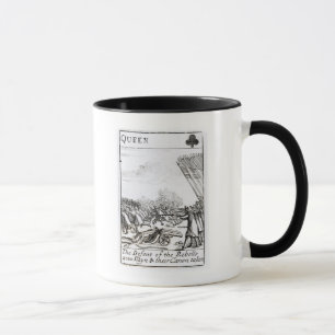 Caneca A derrota dos rebeldes na batalha de