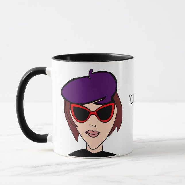 CANECA A DONA EDITÁVEL (Esquerda)
