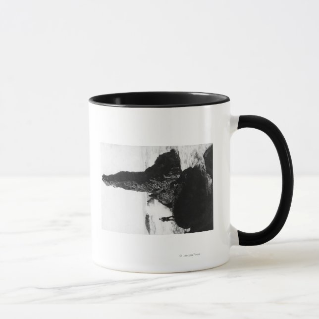 Caneca A Duquesa Rock em Newport, Oregon (Direita)