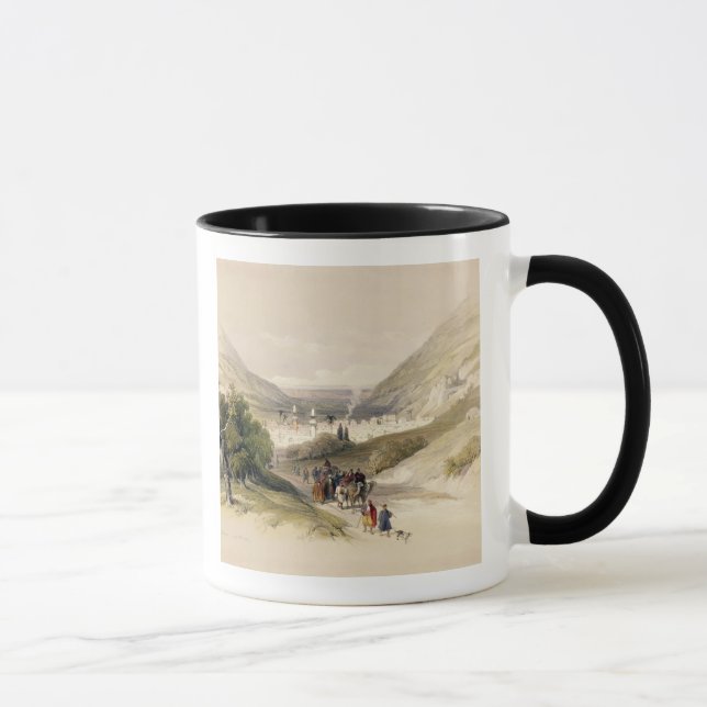 Caneca A entrada a Nablous, o 17 de abril de 1839, (Direita)