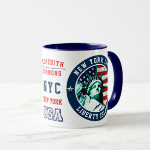Caneca A Estátua da Liberdade Nova Iorque, Nova Iorque