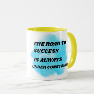CANECA A ESTRADA PARA O SUCESSO ESTÁ SEMPRE EM CONSTRUÇÃO