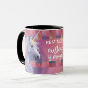 Caneca A Existência É Suficiente Para Lembrar O Rainbow U