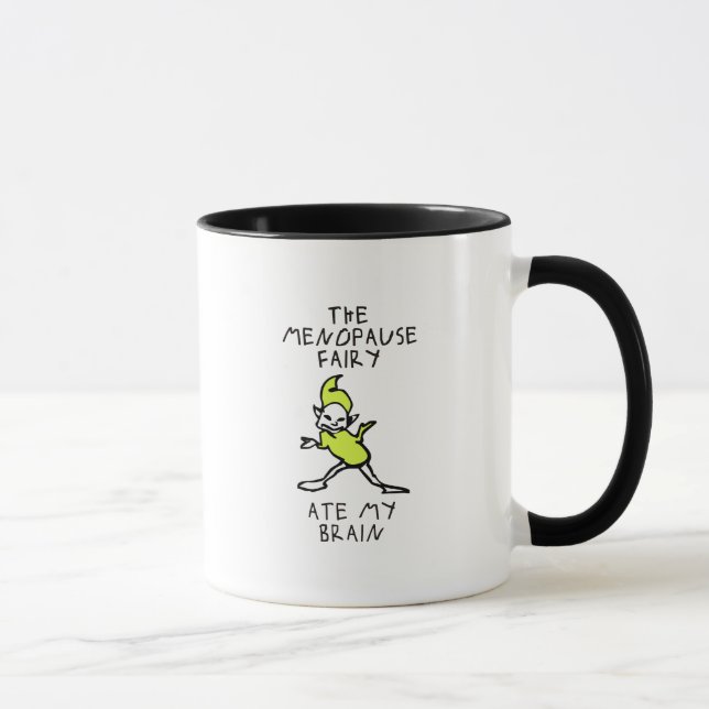 Caneca A Fada da Menopausa (Direita)