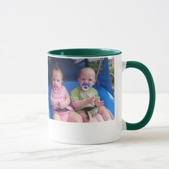 Caneca A família 057, nós amamos YouAunt Barbara (Direita)