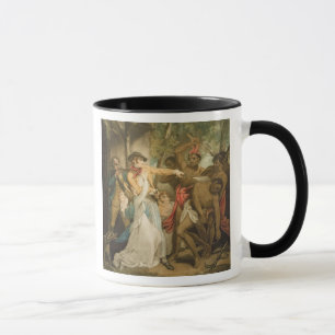 Caneca A família de estabelecimento atacada pelos