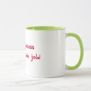 Caneca A felicidade é um trabalho interno!