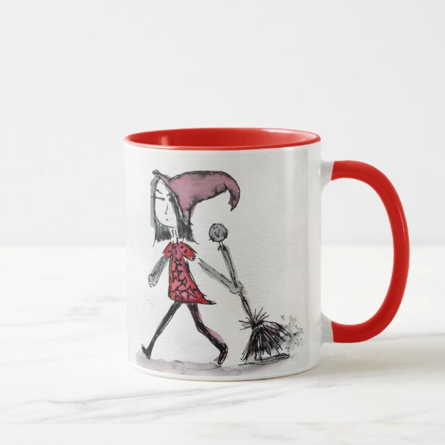 Caneca A fermentação da bruxa pequena (Direita)
