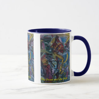 Caneca a frente e a lateral