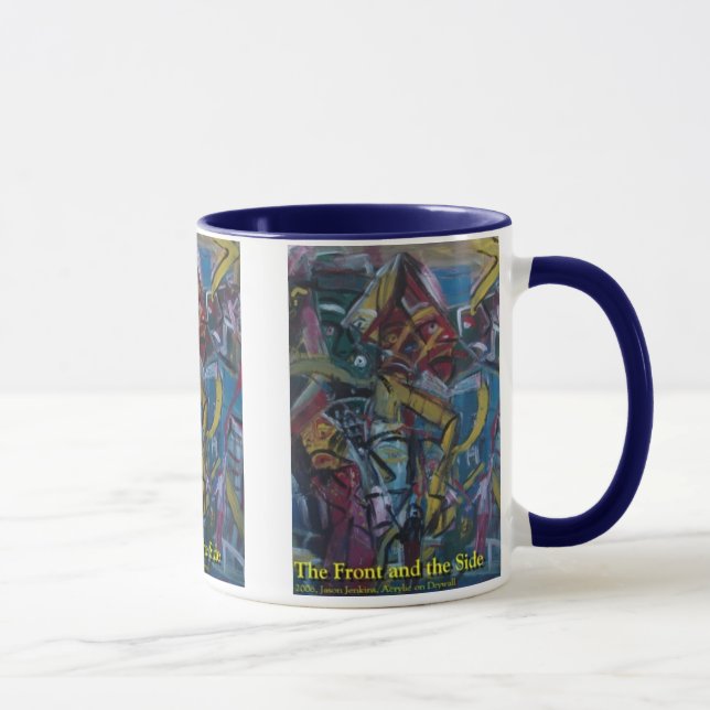 Caneca a frente e a lateral (Direita)