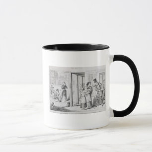 Caneca A garrafa, placa IV, incapaz de obter o emprego,