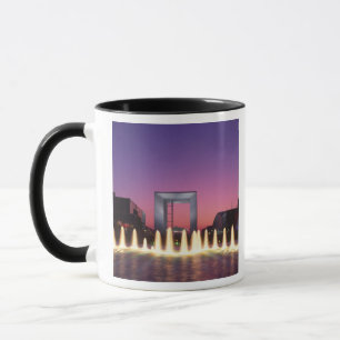 Caneca A Grande Arche, La Defense, Paris, França