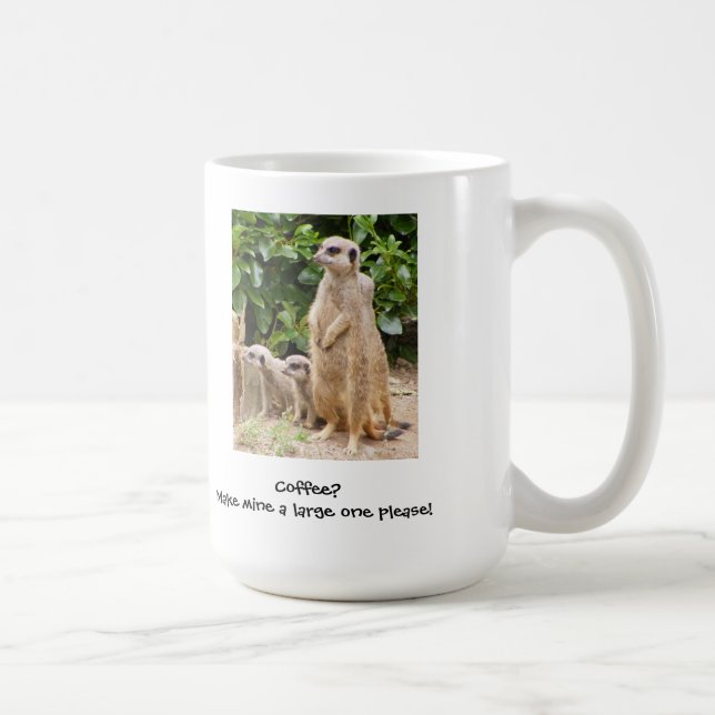 Caneca a grande de Meerkat (Direita)