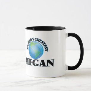 Caneca A grande Megan do mundo