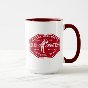 Caneca A.H. Leather Dixie Swatter Baseball Dickson TN.