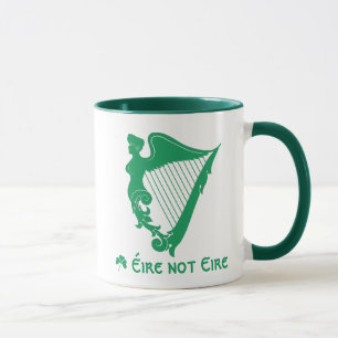 Caneca A harpa irlandesa - um símbolo da Irlanda