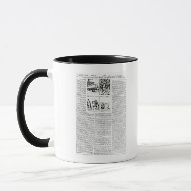 Caneca A história da batalha de Worcester (Esquerda)