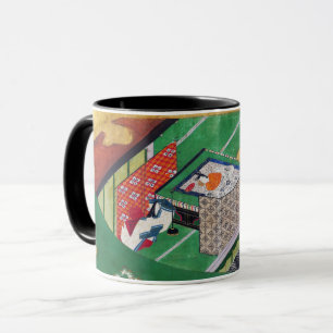 Caneca A história de Genji, Tawaraya Sotatsu
