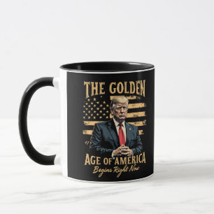 Caneca A Idade do Ouro da América começa agora