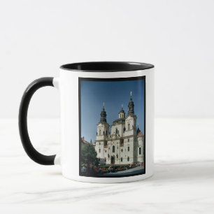 Caneca A igreja de São Nicolau, construída 1703-61