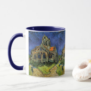 Caneca A Igreja em Auvers por Vincent van Gogh