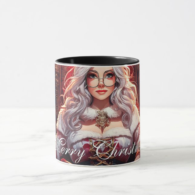 Caneca A irmã mais sensual do Papai Noel - Feliz Natal 03 (Centro)