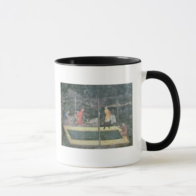 Caneca A lagoa de peixes, da sala do veado, 1343 (Direita)
