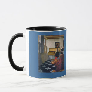 Caneca A lição de música de Johannes Vermeer (circa166