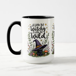 Caneca A Little Bit Witchy Cat
