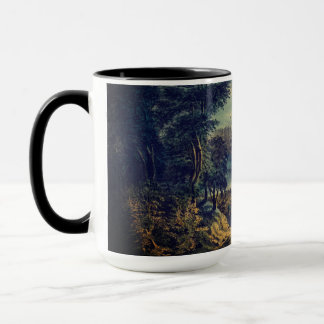 Caneca A Lua De Colheita, Currier & Ives: