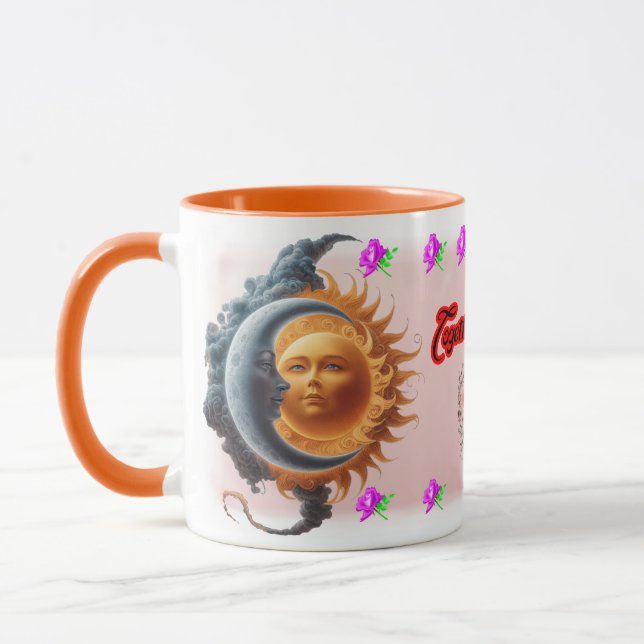 Caneca A Lua e o Sol em uma Café de Cerâmica (Esquerda)