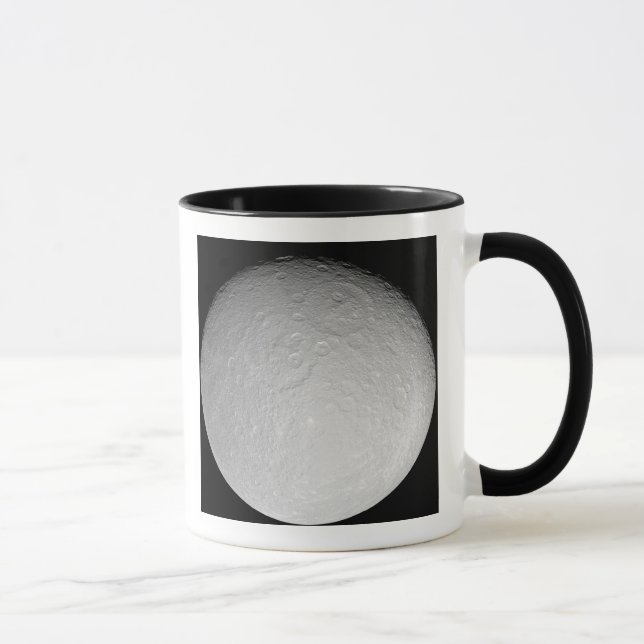 Caneca A lua gelada de Saturno Rhea (Direita)