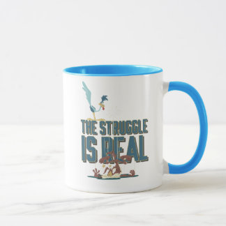 Caneca A Luta É Real ROAD RUNNER™ & Wile E. Coyote
