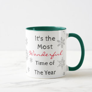 Caneca A Mais Maravilhosa Hora do Ano do Café Mug
