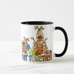 Caneca a malha agride junto