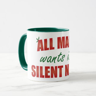 Caneca A Mamãe Quer Uma Noite Silenciosa